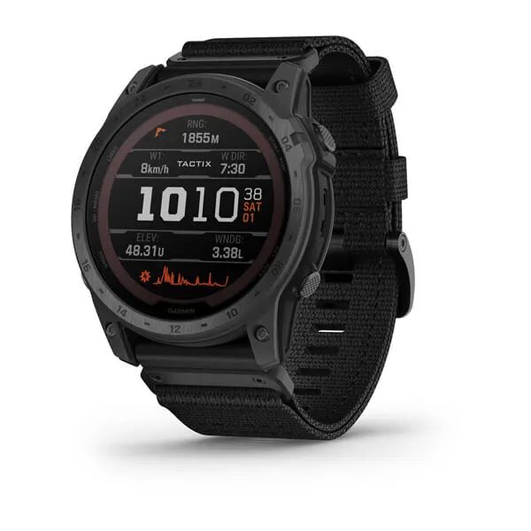 Часы GARMIN TACTIX 7 Pro Ballistics Edition с черным нейлоновым ремешком