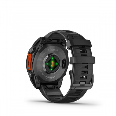 Часы GARMIN FENIX 8 AMOLED 47 мм (Серо-черный)
