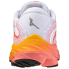 Кроссовки женские Mizuno WAVE RIDER 27 (Белый/Оранжевый, 37)