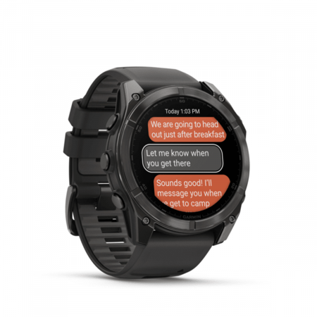 Часы GARMIN FENIX 8 AMOLED 51 мм (Черный SAPPHIRE)
