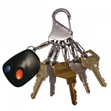 Nite Ize  KeyRack Locker Steel - S-biner (Серебристый)