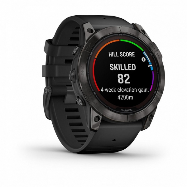 Часы GARMIN FENIX 7X PRO Sapphire Solar Edition  (Черный)