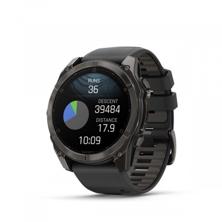 Часы GARMIN FENIX 8 AMOLED 51 мм (Черный SAPPHIRE)