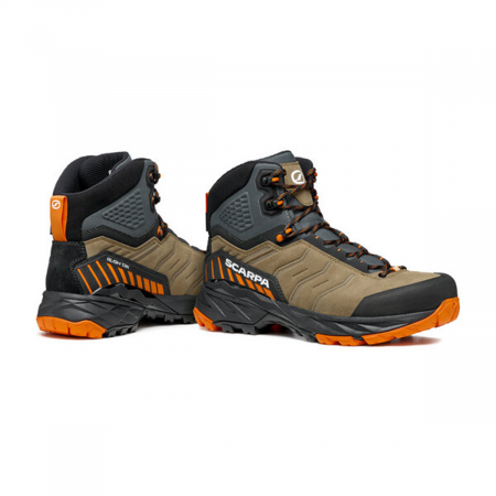 Ботинки мужские Scarpa Rush TRK GTX (Desert-Mango, 42)