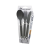 S2S Camp Cutlery  (Set 3Pc, Charcoal)