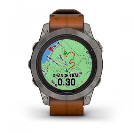Часы GARMIN FENIX 7 PRO Sapphire Solar  (Коричневый)