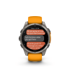 Часы GARMIN FENIX 8 AMOLED 47 мм (Оранженвый SAPPHIRE)