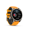 Часы GARMIN FENIX 8 AMOLED 47 мм (Оранженвый SAPPHIRE)