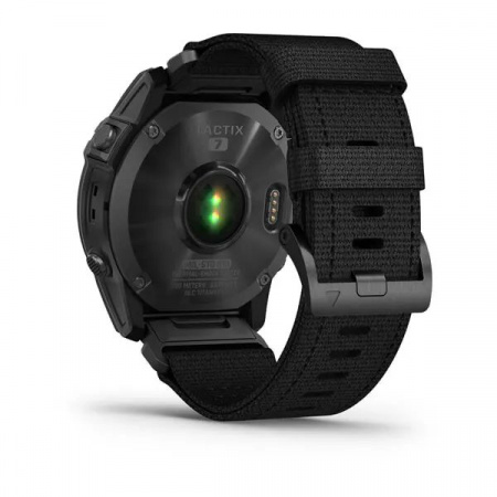 Часы GARMIN TACTIX 7 Pro с черным нейлоновым ремешком (Черный)
