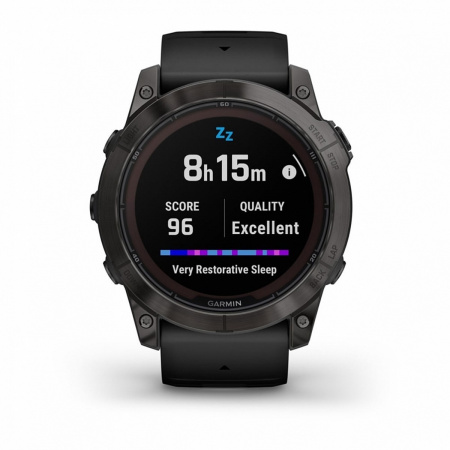 Часы GARMIN FENIX 7X PRO Sapphire Solar Edition  (Черный)