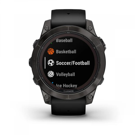 Часы GARMIN FENIX 7 PRO Sapphire Solar  (Черный)