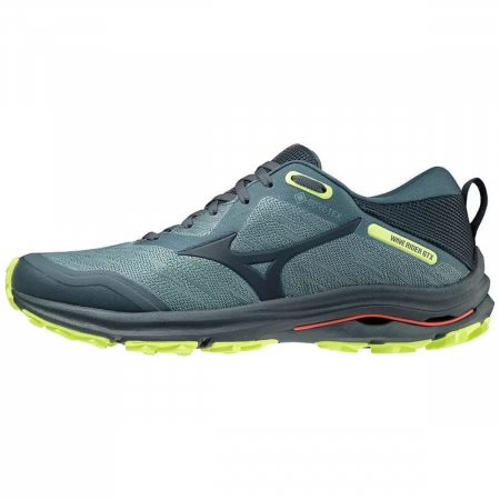 Кроссовки мужские Mizuno WAVE RIDER GTX (Зеленый, 42)