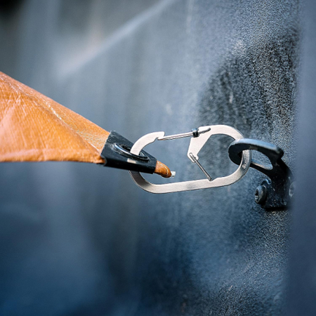 Nite Ize G-SeriesTM Dual Chamber Carabiner  (Stainless, #3)