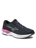 Кроссовки женские Mizuno WAVE REVOLT 3 (Черный/Розовый, 37)