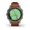 Часы GARMIN FENIX 7 PRO Sapphire Solar  (Коричневый)