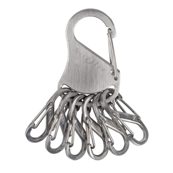 Nite Ize  KeyRack Locker Steel - S-biner (Серебристый)
