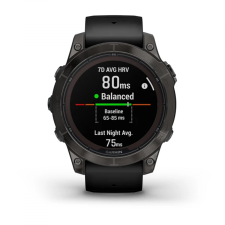 Часы GARMIN FENIX 7 PRO Sapphire Solar  (Черный)