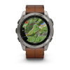 Часы GARMIN FENIX 8 AMOLED 51 мм (Черный-каштан SAPPHIRE)