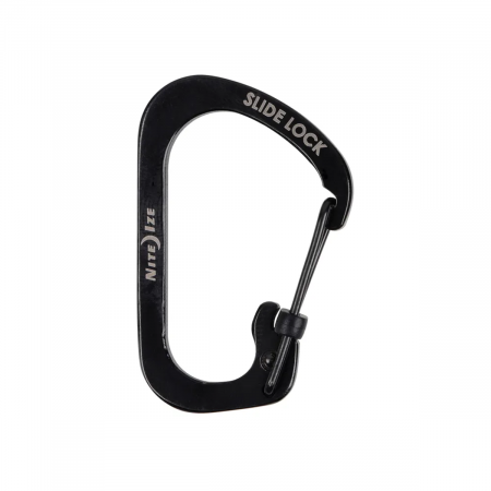 Nite Ize Slidelock Carabiner Stainless Steel #2 (Black)