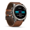 Часы GARMIN FENIX 8 AMOLED 51 мм (Черный-каштан SAPPHIRE)