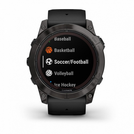 Часы GARMIN FENIX 7X PRO Sapphire Solar Edition  (Черный)