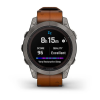 Часы GARMIN FENIX 7 PRO Sapphire Solar  (Коричневый)