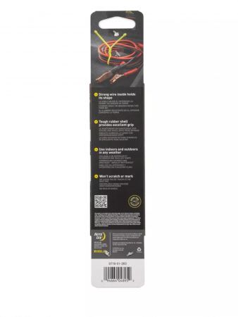 Nite Ize Gear Tie Reusable Rubber Twist TieTM (Black, 18 in. 2 Pack)