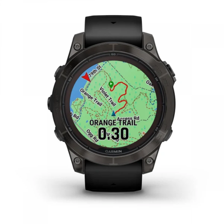 Часы GARMIN FENIX 7 PRO Sapphire Solar  (Черный)