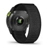 Часы GARMIN ENDURO 2 угольно-серый DLC титановый с нейлоновым ремешком UltraFi (Черный)