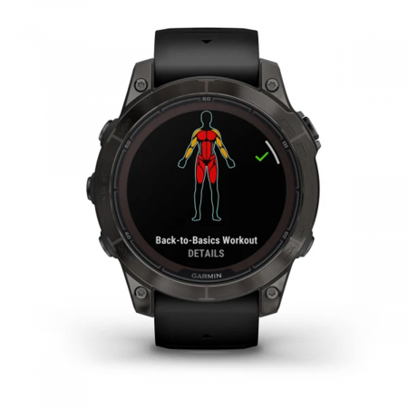 Часы GARMIN FENIX 7 PRO Sapphire Solar  (Черный)