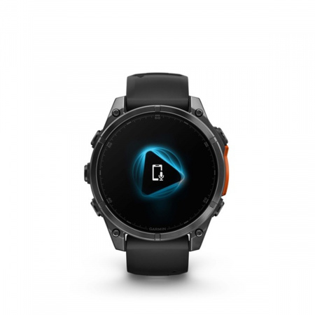 Часы GARMIN FENIX 8 AMOLED 47 мм (Серо-черный)
