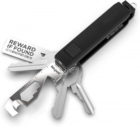 Ключница с мультитулом Keyport Pivot Essential Bundle  (Черный)