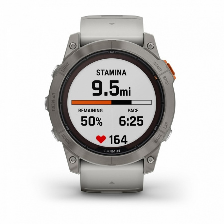 Часы GARMIN FENIX 7X PRO Sapphire Solar Edition  (Белый)