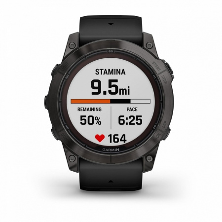 Часы GARMIN FENIX 7X PRO Sapphire Solar Edition  (Черный)
