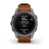 Часы GARMIN FENIX 7 PRO Sapphire Solar  (Коричневый)
