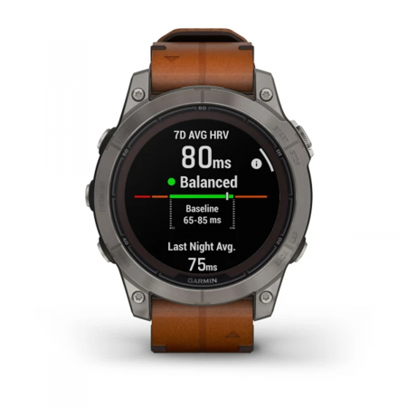 Часы GARMIN FENIX 7 PRO Sapphire Solar  (Коричневый)