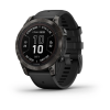 Часы GARMIN FENIX 7 PRO Sapphire Solar  (Черный)