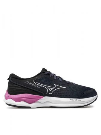 Кроссовки женские Mizuno WAVE REVOLT 3 (Черный/Розовый, 40,5)