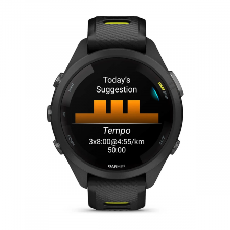 Часы GARMIN Forerunner 265S (Черно-желтый)