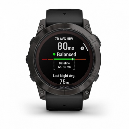 Часы GARMIN FENIX 7X PRO Sapphire Solar Edition  (Черный)