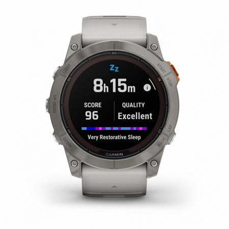 Часы GARMIN FENIX 7X PRO Sapphire Solar Edition  (Белый)