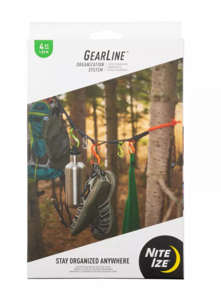 Nite Ize GearLine Organization System 4 FT (Black)