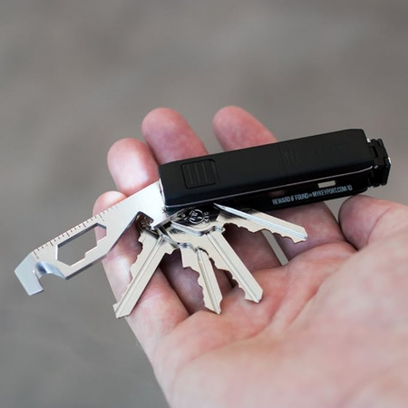 Ключница с мультитулом Keyport Pivot Essential Bundle  (Черный)