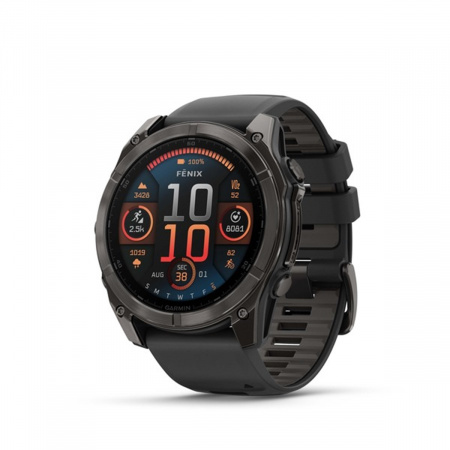 Часы GARMIN FENIX 8 AMOLED 51 мм (Черный SAPPHIRE)