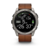 Часы GARMIN FENIX 8 AMOLED 51 мм (Черный-каштан SAPPHIRE)