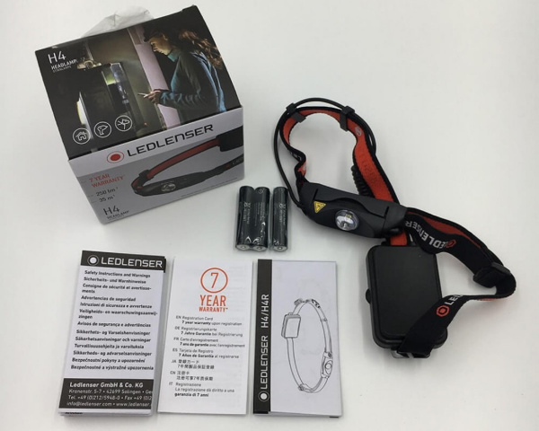 Ledlenser H4 (Black)
