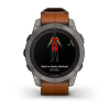 Часы GARMIN FENIX 7 PRO Sapphire Solar  (Коричневый)