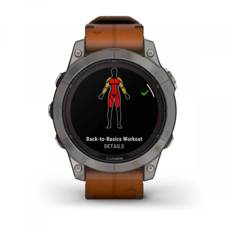 Часы GARMIN FENIX 7 PRO Sapphire Solar  (Коричневый)