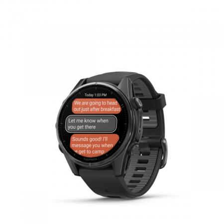 Часы GARMIN FENIX 8 AMOLED 43 мм  (Черный)