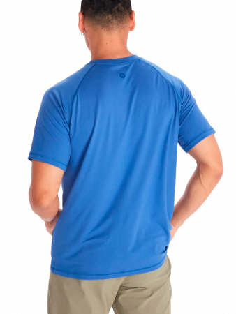 Футболка MARMOT Windridge SS (Синий, M)